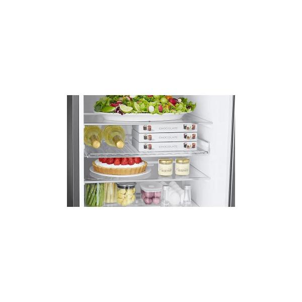 Samsung RL38A7CGTS9/EG Stand Kühl-Gefrierkombination, 60 cm breit, 387L, No Frost+, Cool Select+, Multi Airflow, Metal Cooling, Edelstahloptik