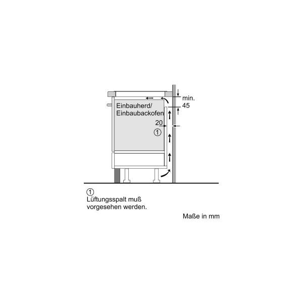 Siemens EH645HFB1E iQ300 Autarkes Induktionskochfeld, 60 cm breit, Glaskeramik, 17 Leistungssufen, powerBoost, HomeConnect, Quick start, mit Rahmen, schwarz