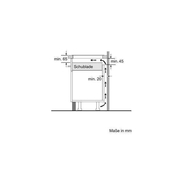 Siemens EH645HFB1E iQ300 Autarkes Induktionskochfeld, 60 cm breit, Glaskeramik, 17 Leistungssufen, powerBoost, HomeConnect, Quick start, mit Rahmen, schwarz