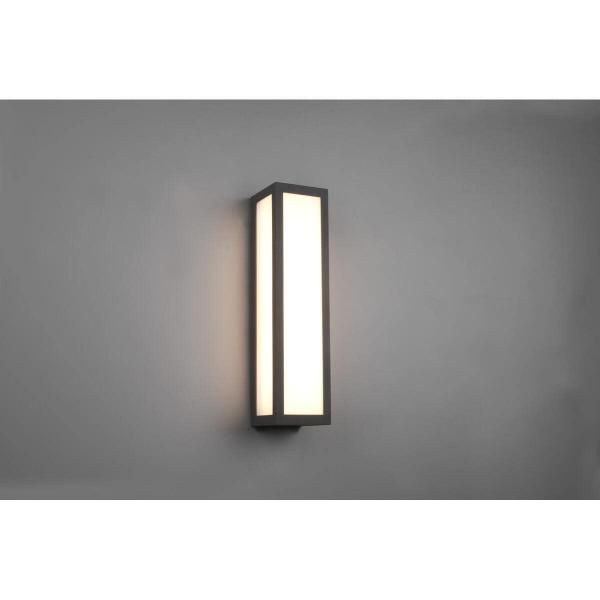 Trio Fuerte Außen-Wandleuchte, LED, IP54, 10,5W, 1300lm, 3000K, anthrazit (226260142)