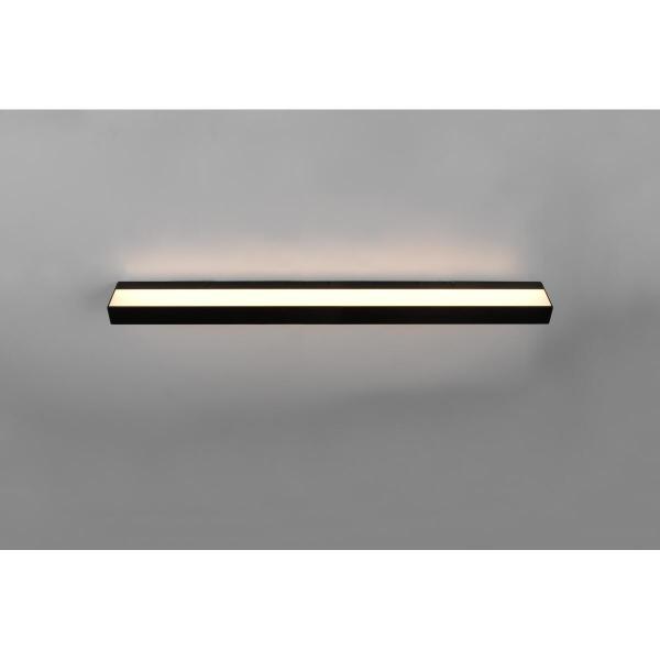 Trio Rocco Wandleuchte, LED, IP44, 13W, 1400lm, 3000K, schwarz matt (283919032)