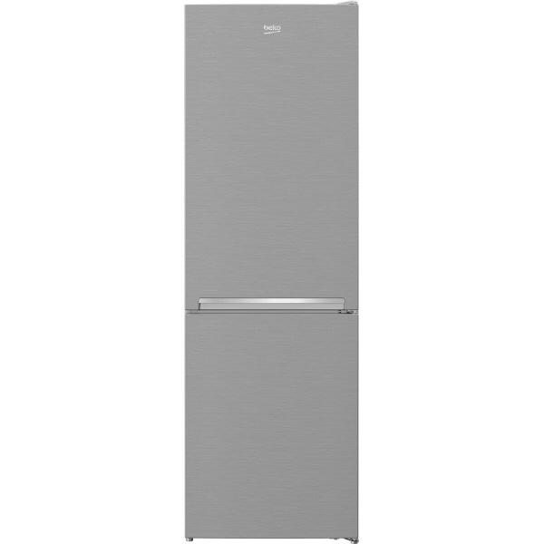 ARDEBO.de Beko RCSA366K50XBN Stand Kühl-Gefrierkombination, 59,5 cm breit, 343 L, SmoothFit, Griffmulde, LED Illumination, Edelstahloptik