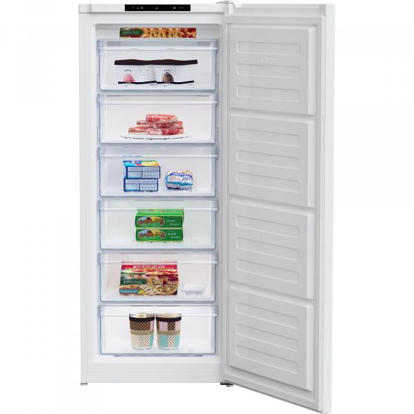 Beko RFSA210K30WN Stand Gefrierschrank, 54cm breit, 168L, LED-Anzeige, Weiß