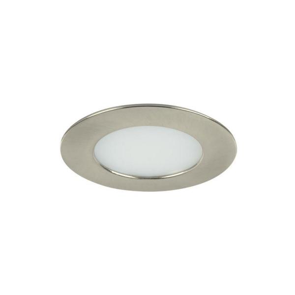 ARDEBO.de Brumberg LED-Einbaudownlight IP44, 5W, 400lm, 2900K, nickel matt (12127153)