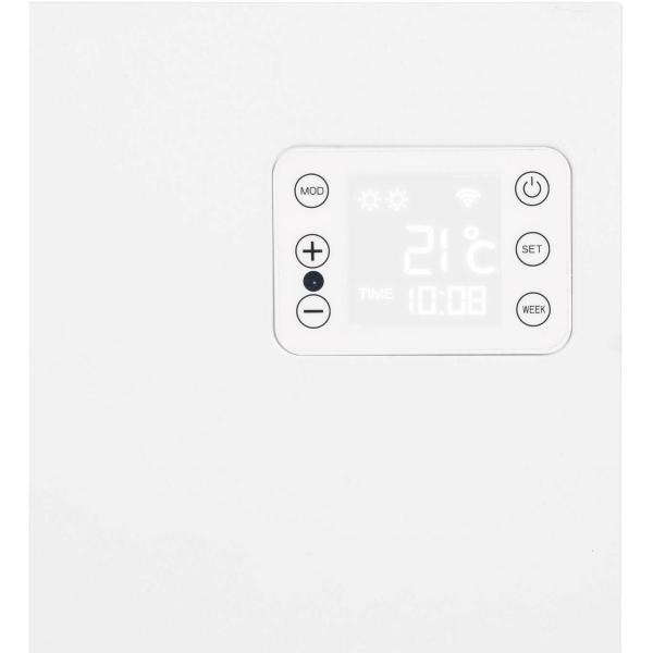 Eurom Alutherm Sani 800 Wifi kompakter Badheizkörper, 800 Watt, Weiß (361124)