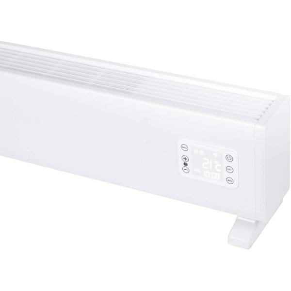 Eurom Alutherm Konvektorheizung Baseboard 2500, Weiß (361056)