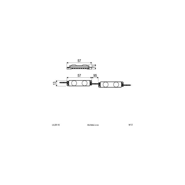 EVN LCL 201 10 LED-Modul 2 LED´s 12V/DC