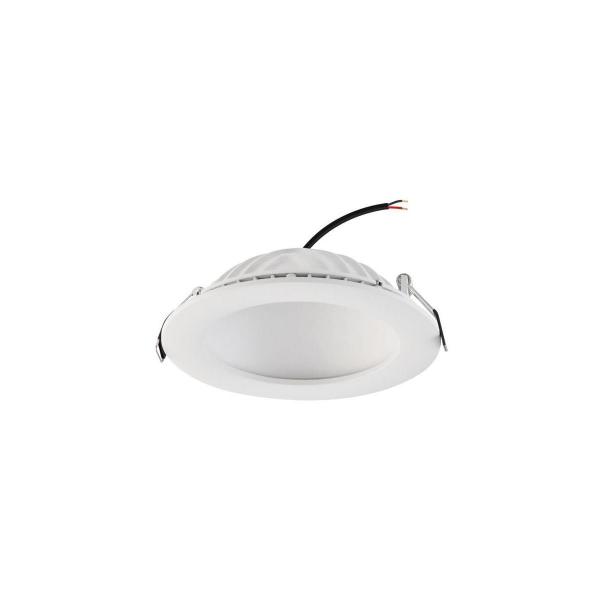 ARDEBO.de EVN LED Deckeneinbauleuchte Rund - IP20 - 350mA, 14W, 773lm, 3000K, weiß (DL15002)