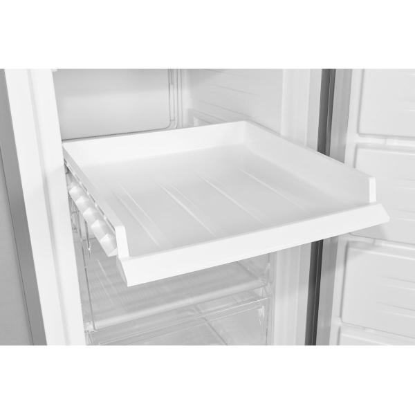 Exquisit GS230-H-040E Stand Gefrierschrank, 54,4 cm breit, 168L, inoxlook