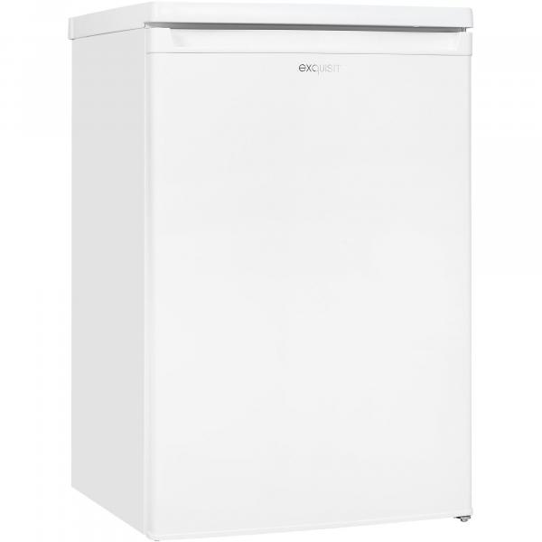 Exquisit KS16-4-E-040E Kühlschrank, 55cm breit, 109 L, LED-Beleuchtung, weiß