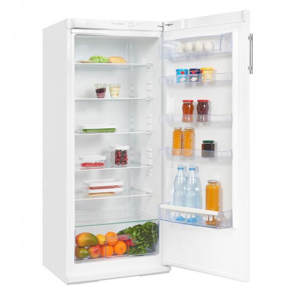 ARDEBO.de Exquisit KS29-V-H-280F Standkühlschrank, 60 cm breit, 254 L, LED-Licht, weiß