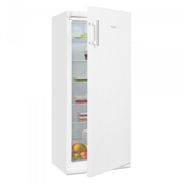 Exquisit KS29-V-H-280F Standkühlschrank, 60 cm breit, 254 L, LED-Licht, weiß