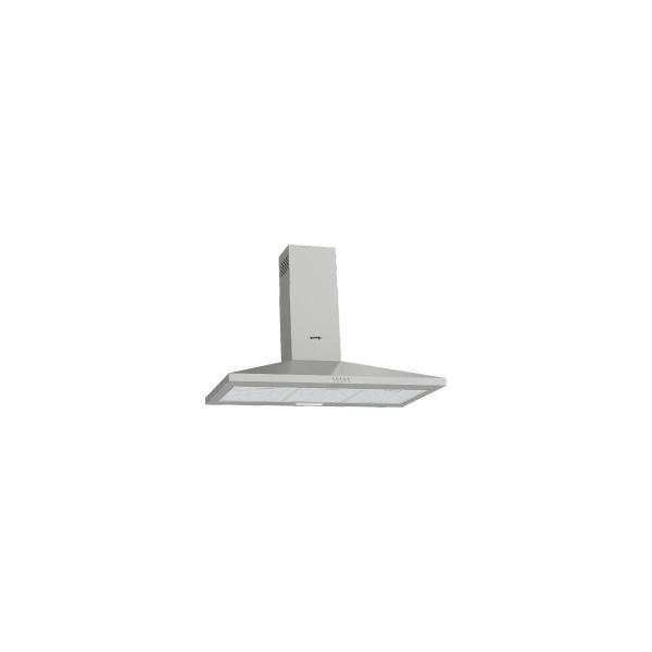 ARDEBO.de Gorenje WHC929E4X-DE Wandhaube, 90 cm breit, 450 m³/h, Drucktasten, LED Beleuchtung, 3 Leistungsstufen, Edelstahl