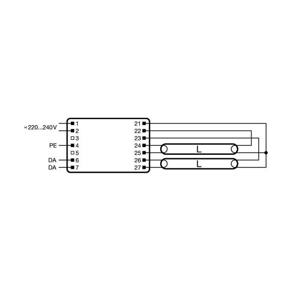 LEDVANCE Quicktronic Intelligent QTI DALI 2x21/39 DIM Vorschaltgerät