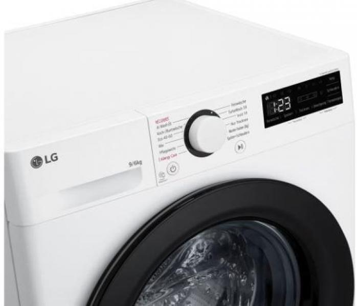 LG W4WR42966 6kg/9kg Stand Waschtrockner, 60 cm breit, 1400 U/Min, AI DD, LoadSense, Steam, Allergy Care, Kindersicherung, weiß