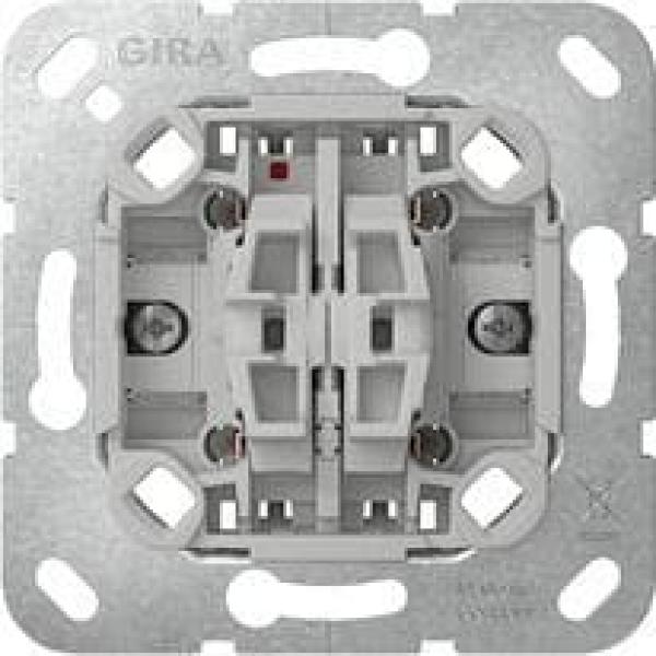 ARDEBO.de Gira 315900 Wipp-Jalousieschalter-Einsatz mit Befestigungskrallen, 10A, 250V