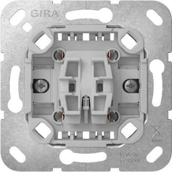 ARDEBO.de Gira 381900 Wippschalter-Einsatz ohne Befestigungskrallen, Wechselschalter, 10AX, 250V