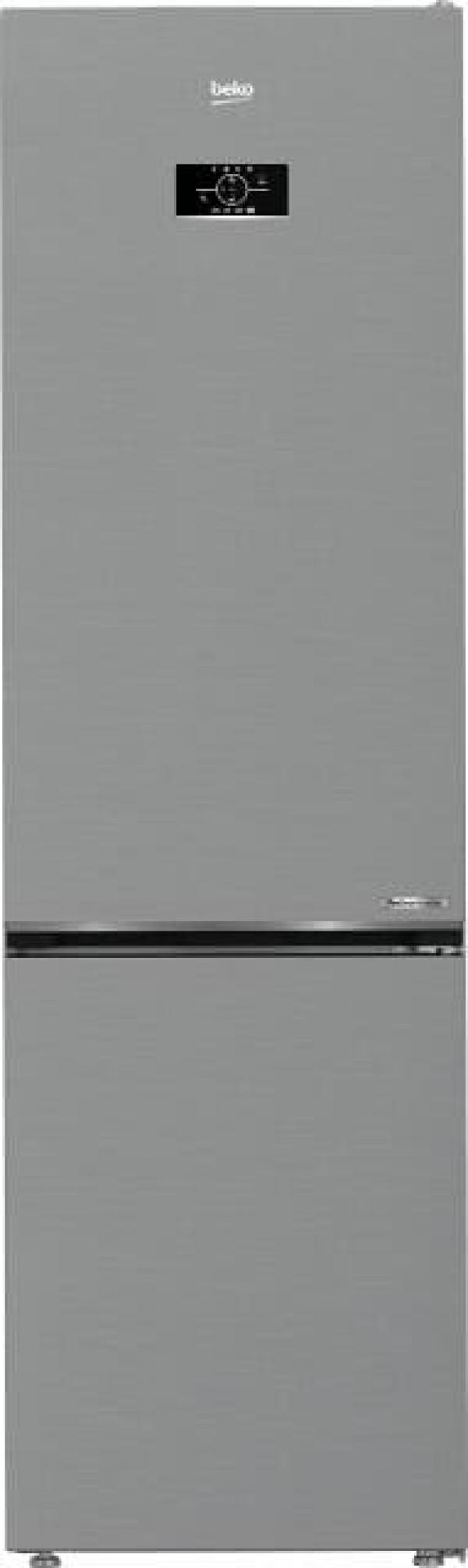 ARDEBO.de Beko B5RCNE406HXB1 Kühl-Gefrierkombination, 60 cm breit, 355 L, NoFrost, AeroFlow, SmoothFit, 0°C-Zone, Harvest Fresh, Edelstahloptik