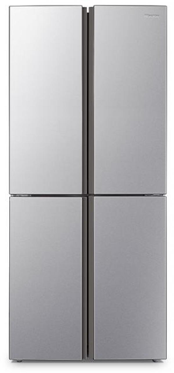 ARDEBO.de Hisense RQ515N4AC2 Multi Door Side-by-Side Kühl-/Gefrierkombination, 79,4cm breit, 427l, NoFrost, Edelstahl-Look