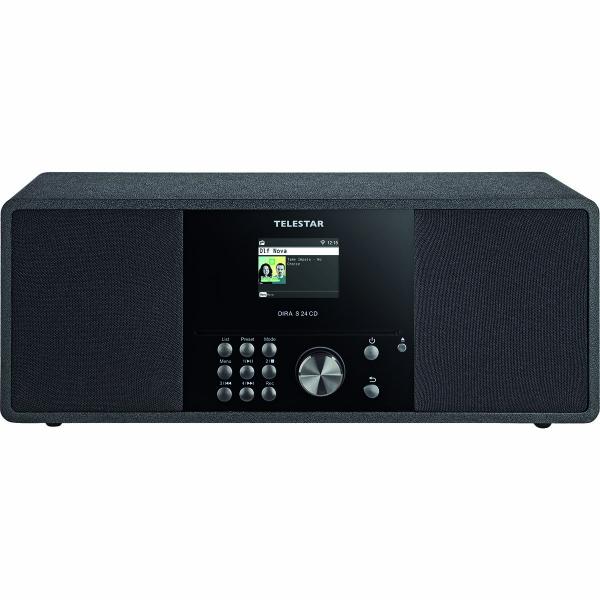 Telestar DIRA S 24 CD DAB+/FM Stereo-Radio mit CD-Spieler Schwarz