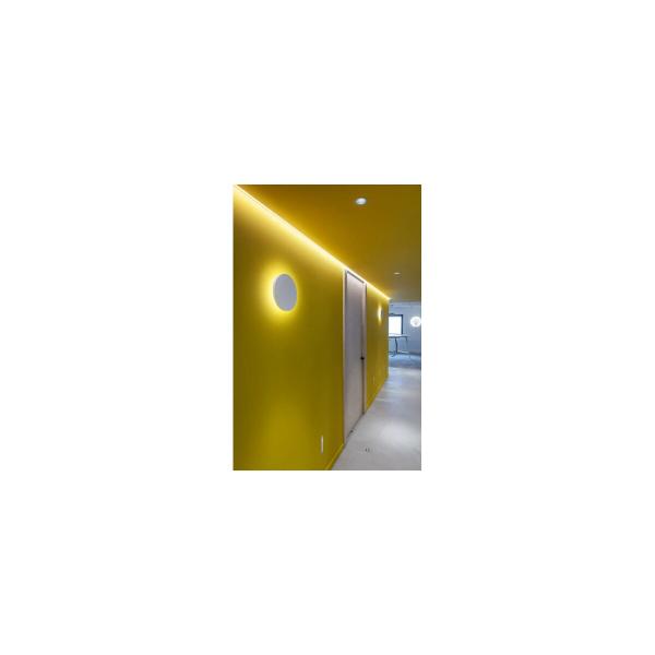 SLV PLASTRA Wandleuchte, LED, 3000K, rund, weißer Gips, Ø 30cm (148091)