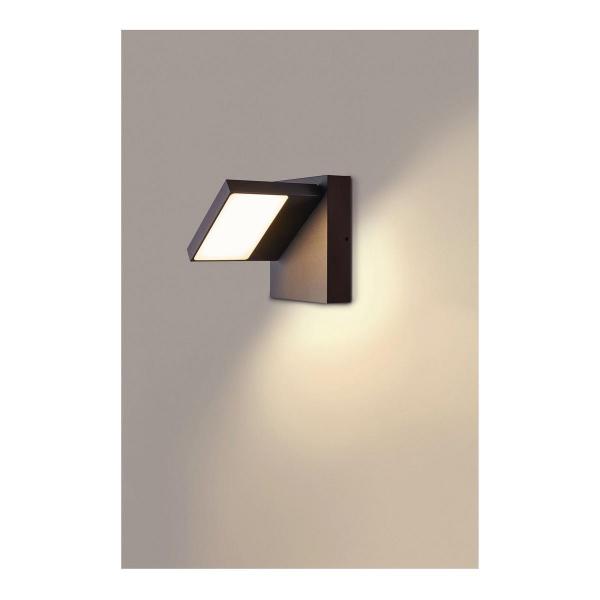 SLV ABRIDOR, Outdoor LED Wandaufbauleuchte IP55 3000/4000K, anthrazit (1002989)