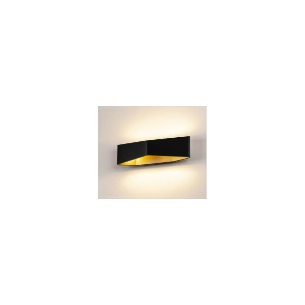 SLV CARISO 4 Wandleuchte, LED, 2700K, schwarz (151740)