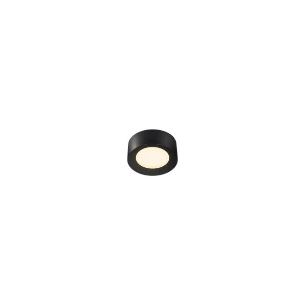 ARDEBO.de SLV FERA 25 DALI Deckenaufbauleuchte, LED, schwarz, CCT switch 3000/4000K (1002968)