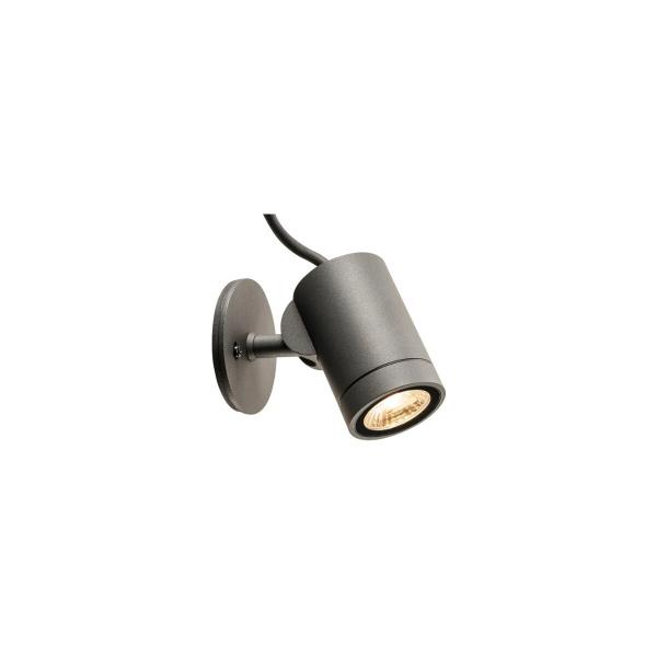 SLV HELIA Outdoor Strahler, LED, 3000K, 35°, anthrazit, IP66 (1000735)