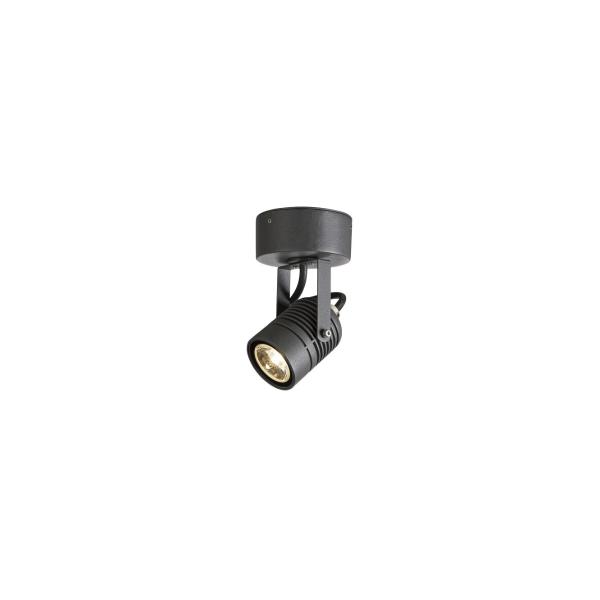 ARDEBO.de SLV LED SPOT Outdoor Decken- und Wandaufbauleuchte, anthrazit, 3000K (1004649)