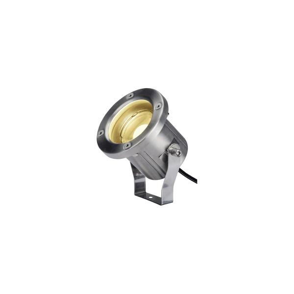 ARDEBO.de SLV NAUTILUS SPIKE LED Outdoor Erdspießleuchte, Edelstahl 316, IP55, 3000K (1001962)