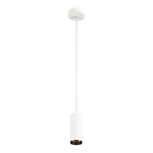 ARDEBO.de SLV NUMINOS PD DALI S Indoor LED Pendelleuchte 24°, 10,42W, 1020lm, 3000K, weiß/schwarz (1004446)