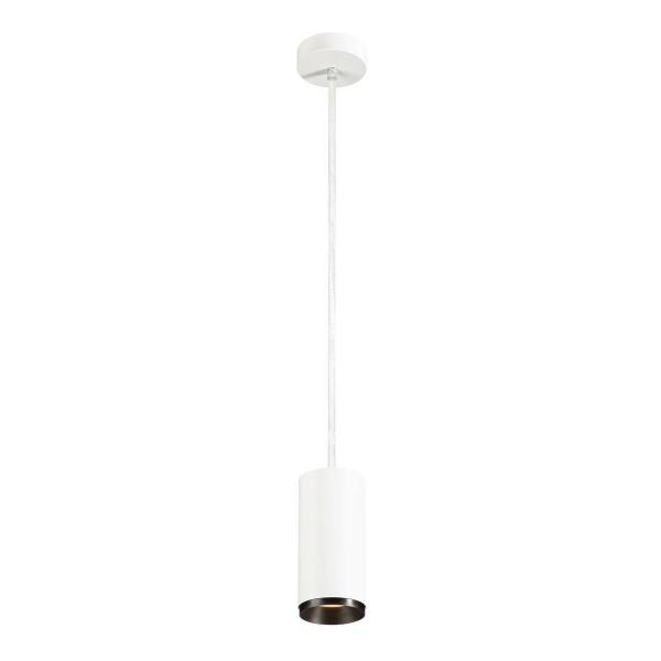 ARDEBO.de SLV NUMINOS PD DALI M Indoor LED Pendelleuchte 60°, 20,1W, 1885lm, 2700K, weiß/schwarz (1004536)