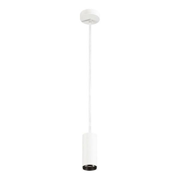 ARDEBO.de SLV NUMINOS PD DALI S Indoor LED Pendelleuchte 60°, 10,42W, 1100lm, 4000K, weiß/schwarz (1004456)