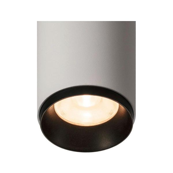 SLV NUMINOS PD DALI S Indoor LED Pendelleuchte 24°, 10,42W, 985lm, 2700K, weiß/schwarz (1004438)