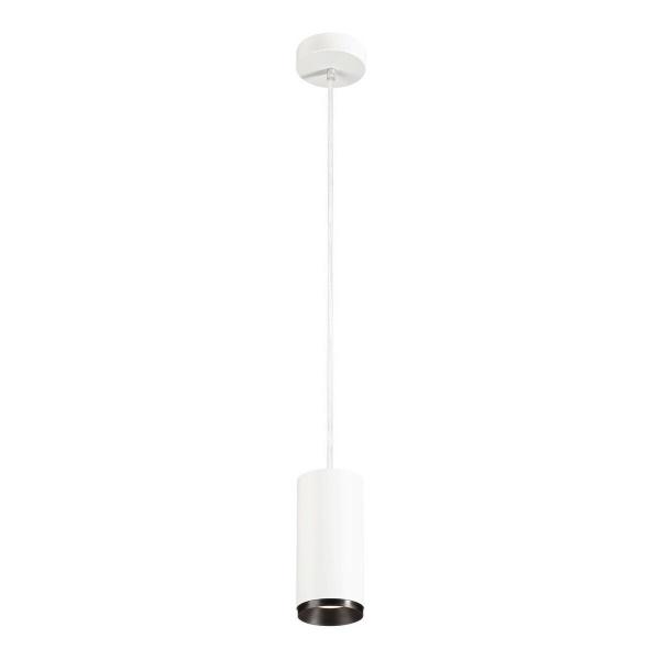 ARDEBO.de SLV NUMINOS PD PHASE M Indoor LED Pendelleuchte 24°, 20,1W, 2125lm, 4000K, weiß/schwarz (1004262)