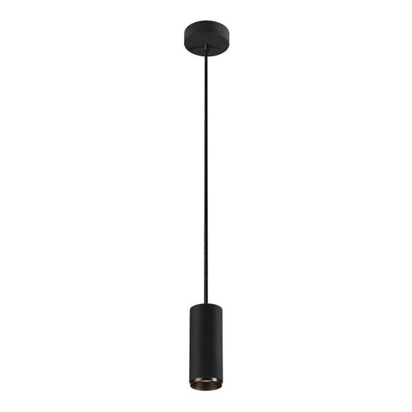 ARDEBO.de SLV NUMINOS PD PHASE S Indoor LED Pendelleuchte 24°, 10,42W, 985lm, 2700K, schwarz/schwarz (1004146)