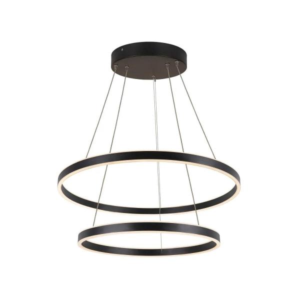 ARDEBO.de SLV ONE DOUBLE PD DALI UP/DOWN Indoor LED Pendelleuchte, CCT switch 3000/4000K, schwarz (1004767)