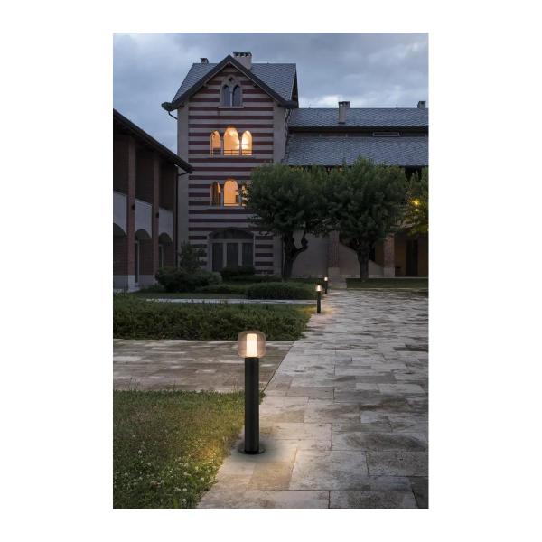 SLV OVALISK 75 Outdoor LED Stehleuchte, CCT switch 3000/4000K, anthrazit (1004680)