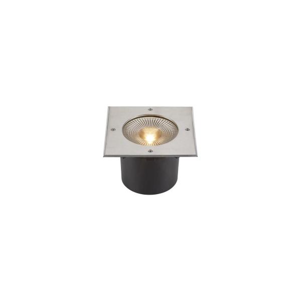 ARDEBO.de SLV ROCCI 200 Outdoor Bodeneinbauleuchte, LED, 3000K, IP67, eckig, edelstahl 316 (1006105)