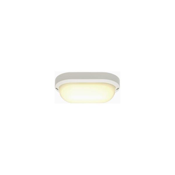 ARDEBO.de SLV TERANG 200 Outdoor Decken- und Wandleuchte, LED, 3000K, IP44, oval, weiß (229931)