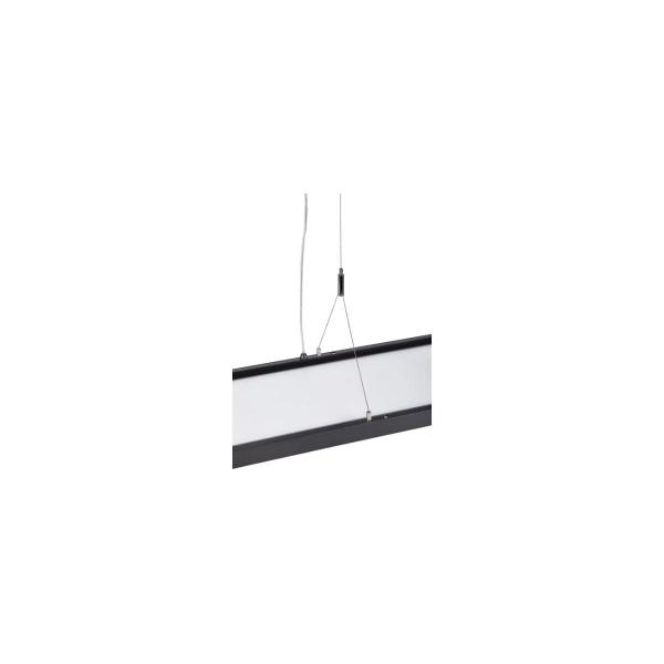 SLV WORKLIGHT DALI Pendelleuchte, schwarz, 57W, 4000K, 80° (1005395)