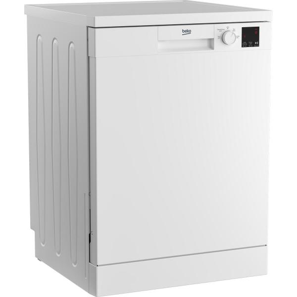 Beko DFN04321W Standgeschirrspüler, 60 cm breit, 13 Maßgedecke, Clean & Shine, WaterSafe, weiß