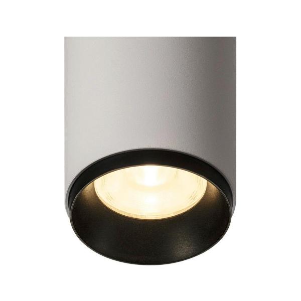 SLV NUMINOS PD DALI S Indoor LED Pendelleuchte 60°, 10,42W, 1020lm, 3000K, weiß/schwarz (1004448)