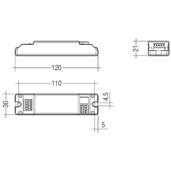 Tridonic basicDIM ILD 16DPI 69f High-Bay Variante, Sensorkopf