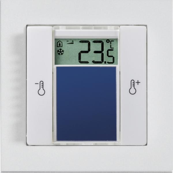 OPUS-GREENNET Temperatursensor55,Displ.,rw 2-fach Taster, 0..+40°