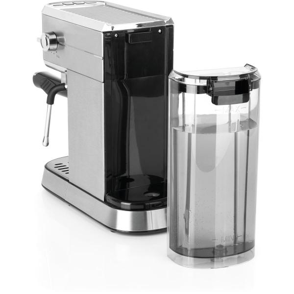 BEEM Espresso Ultimate Espresso-Siebträgermaschine, 1450 W, 1 L Wassertank, Edelstahl/schwarz