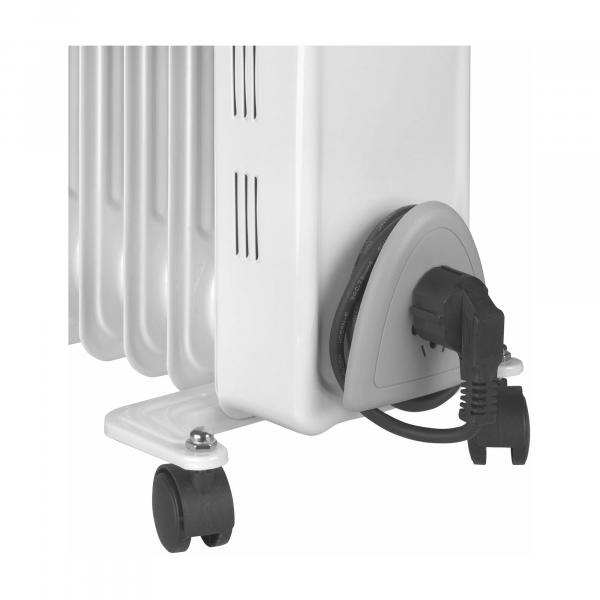 Eurom RAD 1500 Heizkörperheizung Ölradiator, 1500W, bis 55 m³, Thermostat, Kippschutz (363630)