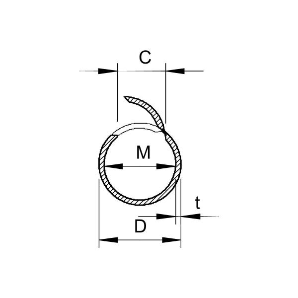 OBO Bettermann Quick-Pipe, lichtgrau 2953 M25 LGR (2153920)