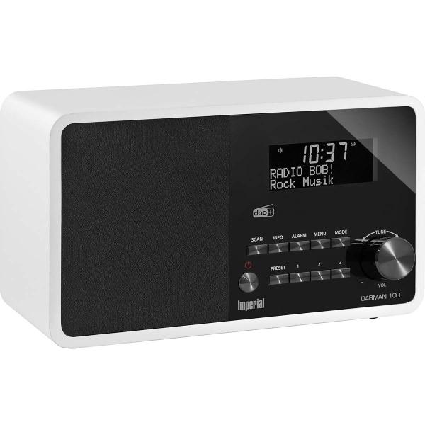 ARDEBO.de - DABMAN 100 DAB+ / FM Radio Weiß